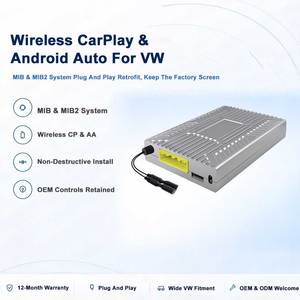 Adaptateur sans fil CarPlay Plug-and-Play Rhythm Interface Android Auto Kit de rétrofit pour VW Touareg 8 pouces Plateforme MIB1/MIB2 - Product Image 2