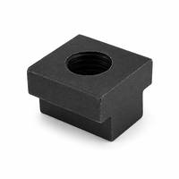 Écrou en T en acier 45 usiné CNC, bloc fileté pour table de machine OEM