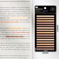 Autocollants de marquage colorés, ensemble d'étiquettes de papeterie, fournitures scolaires personnalisées et créatives