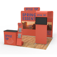 Ventes chaudes - Stand d'exposition modulaire portable personnalisé pour salon professionnel - Stand d'exposition mobile pour événements