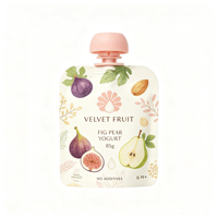 Pochettes à bec verseur multicouches haute barrière pour aliments pour bébés, sachets souples en plastique de qualité alimentaire pour l'emballage de boissons liquides et de lait