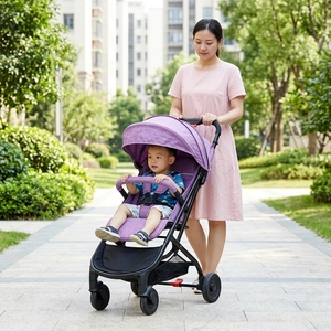 JXB S600 Portable Fold Baby Pushchair Lightweight Travel Stroller <strong>Toddler</strong> <strong>Buggy</strong> for <strong>Toddler</strong> Outdoor Walking - Product Image 1