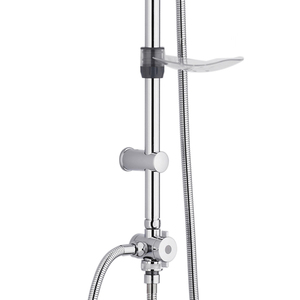<span class=keywords><strong>Colonne</strong></span> <span class=keywords><strong>de</strong></span> douche en acier inoxydable 201 abordable pour la vente en gros, avec déviateur ABS et ensemble <span class=keywords><strong>de</strong></span> pommeaux <span class=keywords><strong>de</strong></span> douche pour salles <span class=keywords><strong>de</strong></span> <span class=keywords><strong>bain</strong></span> et hôtels - Product Image 3