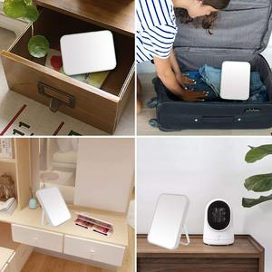Soporte Plegable Portátil de Viaje CF de 8 Pulgadas 90 ° Espejo de Maquillaje Giratorio Ajustable para Colgar en la Pared, para Ducha y Afeitado - Product Image 5