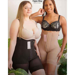 Produits d'usure de formes Nouvelles fajas Logo personnalisé Gaines de taille haute Corsets de contrôle de l'abdomen Réduction de la gaine Modélisation de corsages Ventre plat - Product Image 4