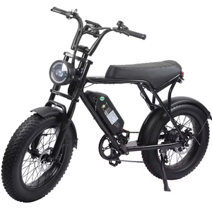 Nouveau modèle 2026 Vélo à pneus larges JZ01 avec batterie intégrée au tube diagonal, 48V 500W, 15A*2, 30Ah, double batterie - Product Image 3