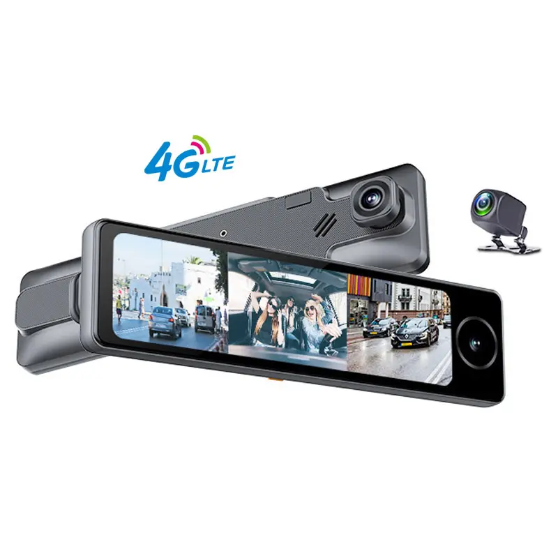 4G SIM Card Car DVR Android 8.1 2G+32GB Gps Navigation Night Vision Truck Parking Guard Security Dash Camera Recorder