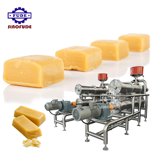 पीएलसी कंप्यूटर प्रक्रिया नियंत्रण केंद्र फिलिंग निर्माता टॉफ़ी फोंडेंट कैंडी डिपॉजिटिंग उत्पादन लाइन - Product Image 2