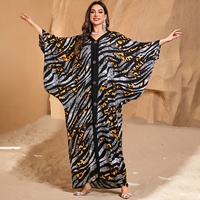 Robe de plage maxi ample en coton pour femme avec boutons décoratifs - Robe longue grande taille pour les vacances, idéale comme cache-maillot de bain