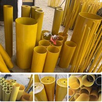 Tubería de Fibra de Vidrio a Precio de Fábrica, Tubería GRP, Perfiles FRP para Proyectos Industriales de Suministro de Agua Resistentes al Óxido