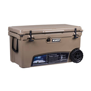 Nevera Portátil con Ruedas Kuer de 70L, Aislada y Rotomoldeada, para Almacenamiento de Alimentos y Camping - Product Image 5