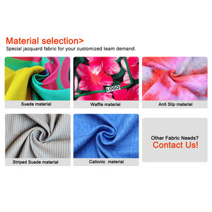 パッカブル卸売デジタル印刷マイクロファイバー砂なしワッフル織りビーチタオル（大人用） - Product Image 5