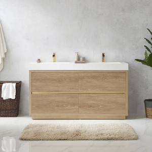 <span class=keywords><strong>Homedee</strong></span> Double Lavabo Moderne Sur Pied Salle De Bains Vanité Excellent Haute Qualité Offre Spéciale pour Hôtels Vanité Combo Type - Product Image 1