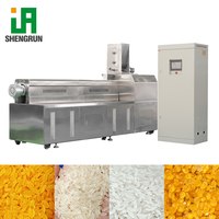 Ligne de production de riz synthétique nutritif extrudé, mélange multi-céréales enrichi en oligo-éléments, riz bionique à faible indice glycémique, machines de production