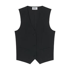 Tacenda High Fashion Ladies <b>Waistcoat</b> with Elegant Button Decoration and Tank Sleeves <b>Linen</b> ODM Service for <b>Women</b> - Product Image 2