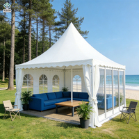 Tente pliante publicitaire personnalisée pour l'extérieur, idéale pour les salons professionnels et les expositions, type gazebo 3x3, tente arabe – Offre Spéciale