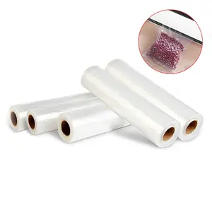 Harmful Substances Testing Passing Reusable Food Saver Vacuum Bags In Rolls For Food Storage And Keeping size12/15/20/25/28/30cm