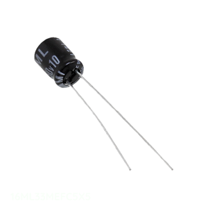 ตัวเก็บประจุ33 uF 20% 16V เรเดียล th ผ่านรู16ML33MEFC5X5 33 uF - Product Image 1
