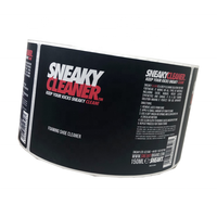 Spray nettoyant imperméabilisant pour baskets blanches en vinyle avec étiquette autocollante – Vente en gros