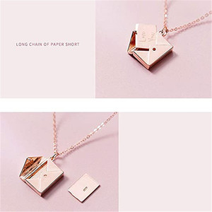 Ultima Collana Unica Placcata Oro per Donna con Foto e Nome Incisi, Idee per Compleanno, San Valentino, Anniversario - Product Image 3