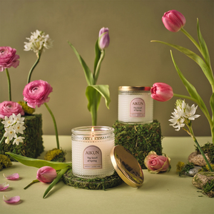 AIKUN 2026 Nuevo Diseño Excepcional Velas Aromáticas de Lujo con Control de Calidad Estricto, Velas de Vidrio con Cera de Soya - Product Image 2