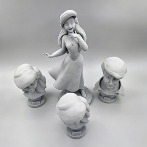 Service d'impression 3D personnalisé, modèles de personnages en résine, statues, figurines, usinage laser, prototypage rapide SLA, WHALE-STONE Kings - Product Image 2
