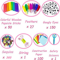 Kit de Manualidades DIY Más Vendido, Desarrollo Cerebral, Interacción Padres-Hijos, Paquete de Materiales Hechos a Mano, Juguete Educativo Práctico para Niños