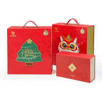 Boîte cadeau de porte de mariage chinois avec logo personnalisé, boîte à bonbons, boîte cadeau de robe de mariée en papier d'emballage avec ruban