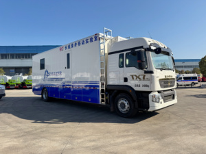 Camion laboratoire mobile de 12 m avec hayon hydraulique, clinique mobile entièrement équipée, véhicule d'examen physique - Product Image 3