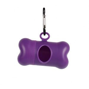Stocked Eco Friendly Plastic Dog Poop Bag <b>Holder</b> Dispenser with Strong Odor <b>Control</b> - Product Image 3