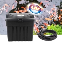 BOYU Aquarium Koi Étang à Poissons UV Filtre Pompe YT-6000 Série, Solution Tout en Un pour un Propre, Effacer L'eau du Bassin Système
