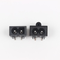 Prise d'alimentation CA C8 à visser, prise électrique mâle pour PCB SMT, prise IEC en forme de 8