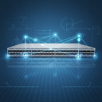 高品质 QFX5120 48Y 数据中心接入交换机 56 端口 Layer 2 3 QoS IGMP V1 V2 V3 多播管理新设备
