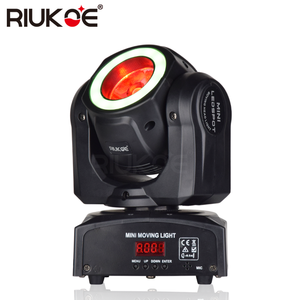 Sự Kiện Sân Khấu Chuyên Nghiệp Vòng Tròn Siêu Hào Quang Disco Dj DMX COB Rgbw Đèn Chùm Led 60W Đầu Chuyển Động Mini - Product Image 1