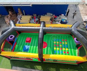 <strong>New</strong> Design Inflatable <strong>Nerf</strong> Wars Battle Arena Air Field Paintball Bunker Obstacle Inflatable Paintball Bunker Castle - Product Image 3