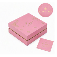 Boîtes d'emballage en carton rigide rose mat faites à la main pour chocolats et bonbons - Personnalisables pour truffes, bonbons, barres chocolatées, boîtes en papier