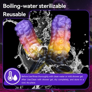 SHAZ Male Enhancement Cock <b>Ring</b> Sleeve Penis Attachment Silicone Tentacle Sheath <b>Couples</b> Sex Enhancer Penis Sleeve Sex Toys - Product Image 6
