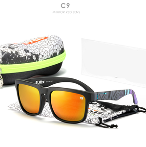 Gafas <span class=keywords><strong>de</strong></span> <span class=keywords><strong>Sol</strong></span> Polarizadas para Hombre S174 Novedad 2024, Estilo Espía Vintage con Lentes TAC Reflectantes para Deportes al Aire Libre - Product Image 6