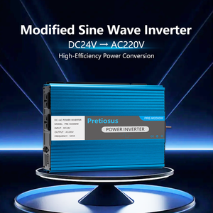 <span class=keywords><strong>Convertisseur</strong></span> de puissance hors réseau Pretiosus Inverter à onde sinusoïdale modifiée <span class=keywords><strong>2000W</strong></span> DC12V 24V vers AC220V pour <span class=keywords><strong>camping</strong></span>-<span class=keywords><strong>car</strong></span>, <span class=keywords><strong>camping</strong></span>, système solaire - Product Image 2