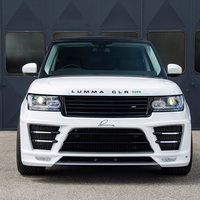 Runde pour Land Rover RANGE ROVER L405 Kit de carrosserie de Style LM modifié pare-chocs avant pare-chocs arrière embouts d'échappement