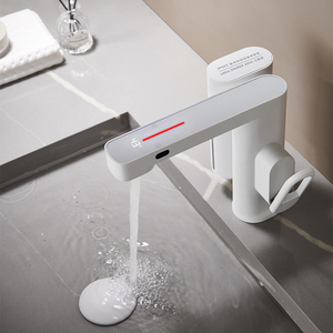 Robinet de Salle de Bain Intelligent Sans Contact avec Écran Numérique LED, Mitigeur, Distributeur de Savon Liquide et Capteur Infrarouge Automatique pour Vasque - Product Image 5