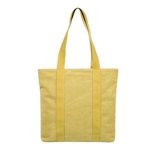Sac de shopping en velours côtelé, sacs fourre-tout mignons pour femmes, sac à bandoulière en velours côtelé avec poche zippée pour le travail, la plage, les voyages, les courses - Product Image 2