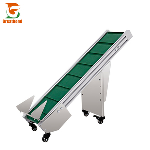 Fourniture de fabricant emballage automatique de sacs personnaliser la bande transporteuse verticale de levage mobile incliné en PVC et d'escalade - Product Image 6