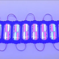Accessoires d'éclairage automobile 12V 24V clignotants, module de lumière latérale de camion à LED stroboscopique, lumière d'avertissement de camion à LED avec avertissement d'urgence
