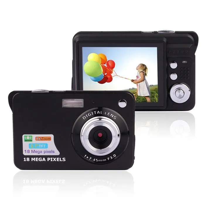 Cheap Digital Mini Camera HD Screen 18MP Video Camera Auto focus Children Birthday Gifts Digital Mini CCD Beauty Filter Camera