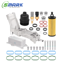 Ensemble de refroidisseur d'huile moteur et de boîtier de filtre 68105583AF 68105583AE