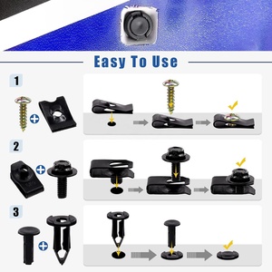 705개의 범용 자동차 클립 모음 세트(일상 차체 정비 작업용) - Product Image 6