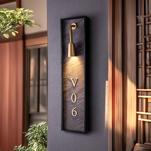 2025 Nouveaux numéros et lettres d'appartement Dsymbol, signalisation directionnelle du numéro de <span class=keywords><strong>chambre</strong></span> de motel, plaques d'immatriculation de <span class=keywords><strong>chambre</strong></span> d'hôtel - Product Image 1