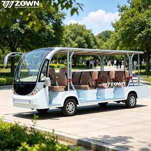รถรับส่งไฟฟ้าสำหรับเที่ยวชมสถานที่ ใช้งานได้จริง พื้นที่ภายในกว้างขวาง เหมาะสำหรับรีสอร์ทพักผ่อน สถานที่ชมวิว และการใช้งานในชีวิตประจำวัน - Product Image 1