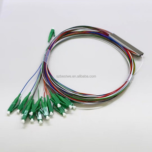 Cable de Fibra Óptica de Alta Calidad 1*16 Monomodo LC/APC G657A Mini Splitter Óptico PLC de Acero - Product Image 5